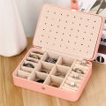 The mini jewelry box has a sturdy appearance to store jewelry, but is small enough to save space and is lightweight, making it perfect for keeping in your suitcase or drawer and super convenient when traveling!.
