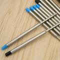 Brand 5 Blue 5 Black Ball point pen ink Refills standard stainless steel School Student Office Gifts Stationery.