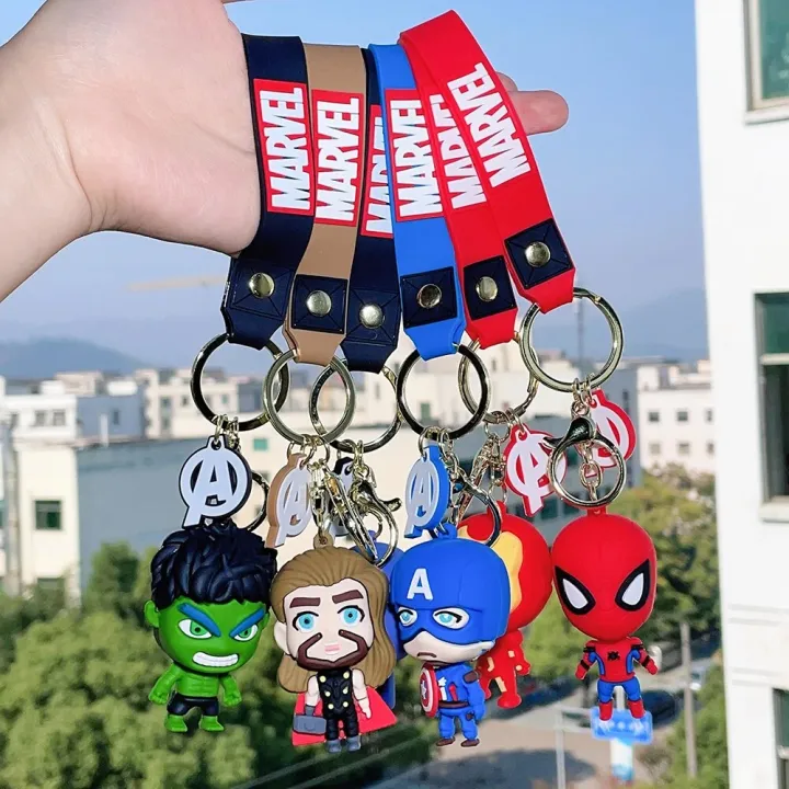 Marvel%20Black%20Spider%20Man%20Silicone%20Key%20Ring%20Cartoon%20Anime%20Keychain%20Car%20Pendant%20Phone%20Bag%20Hanging%20Jewelry%20Gifts%20for%20Kids%20-%20Image%204