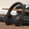 The new head-mounted wireless bluetooth sports headset noise reduction long battery life simple and fresh. 