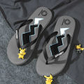Slippers Men's Summer New Outdoor Trendy Internet Celebrity Flip Flops Men's Personalized Beach Shoes Flip-Flops. 