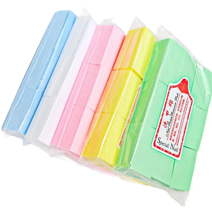 600pcs/Lot%20Nail%20Lint-Free%20Paper%20Cotton%20Fiber%20Tissue%205colors%20Nails%20Art%20Cleanin%20Cleaner%20Pad%20Polish%20Cotton%20Remover%20Sheet%20Wiper%20C#13%20-%20Image%203