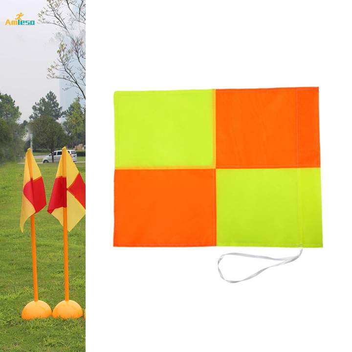 Flag Men Women Soccer Pole Flag for Games Competition Outdoor
