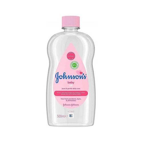 Johnsons Baby Oil 500ml  (Made in India) 100% Original Product.