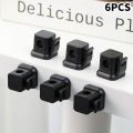 6 PCS Desk Cable Organizers Holder Clips For Power USB PD Cable Mouse Keyboard PC Laptop Desktop Cable Living Room Home Decor jingu. 