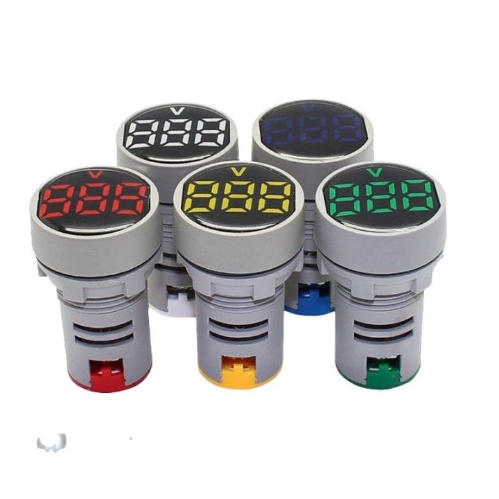 AC60-500V%20AC%20Voltage%20Meter%20LED%20Digital%20Display%201%20PCS%20Round%20-%20Image%203