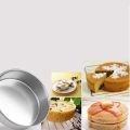 4Pcs Round shape Cake Mold,Aluminum Round cake mold 4pis set,Make Cake,Pudding And More,Oven Proof Cake Pan Set.. 