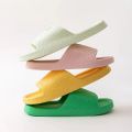 Bear Slippers Men Flip Flops Cartoon Cloud Shoes For Woman Indoor Outdoor Wear Soft Thick Beach Slides Men Sandals.