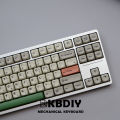 KBDiy KOA Profile Keycap GMK Style Retro 9009 Theme PBT Keycaps For Mechanical Keyboard Gaming KIT Korean 139 Keys ISO Key Cap. 