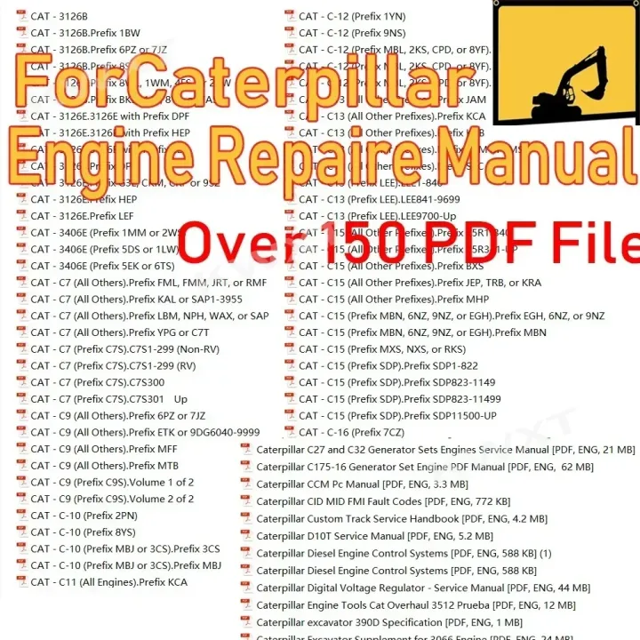 Preventative Maintenance On Cat Engine Guide.pdf Engine Repaire Manual Over 150 PDF File for Cat Engine Parts & Diagrams ...