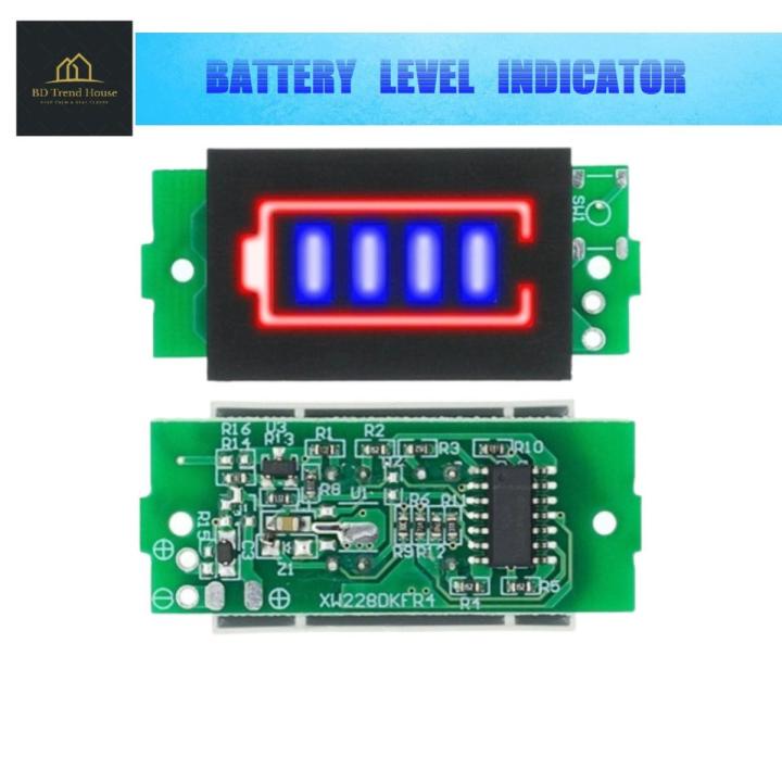 thumbnail image 2 of Battery Level Indicator Tester – 1S-7S 18650 LiPo Li-ion – 3.7V-29.4V Capacity Meter 2 of 4