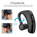 V9 Business Earphones Bluetooth 5.0 Ear Hook TWS Wireless Headphones with Mic Hands-free Call Headset In-Ear HiFI Music headset.