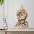 Wall Clock 3D Wooden Puzzle DIY Wall Clock for Adults and Kids Unique Gifts.