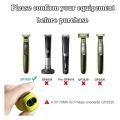 Universal Portable EU Plug Charging Dock USB Cable Adaptor A00390 Shaver Charger For Philips Norelco OneBlade QP2520 QP2521 QP2523 QP2510 QP2511.