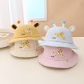 Giraffe Ears Baby Bucket Hat For 2022 New Summer Outdoor Boys Girls Soft Sun Hats Lovely Cartoon Toddler Children Fisherman Cap. 