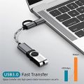 2 in 1 USB 3.0 OTG Adapter Cable Type-C Micro USB to USB 3.0 Interface Charging Cable Line for Cellphone Converter for Cellphone. 