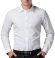 White Long Sleeve Formal Shirt for Men and Big size.