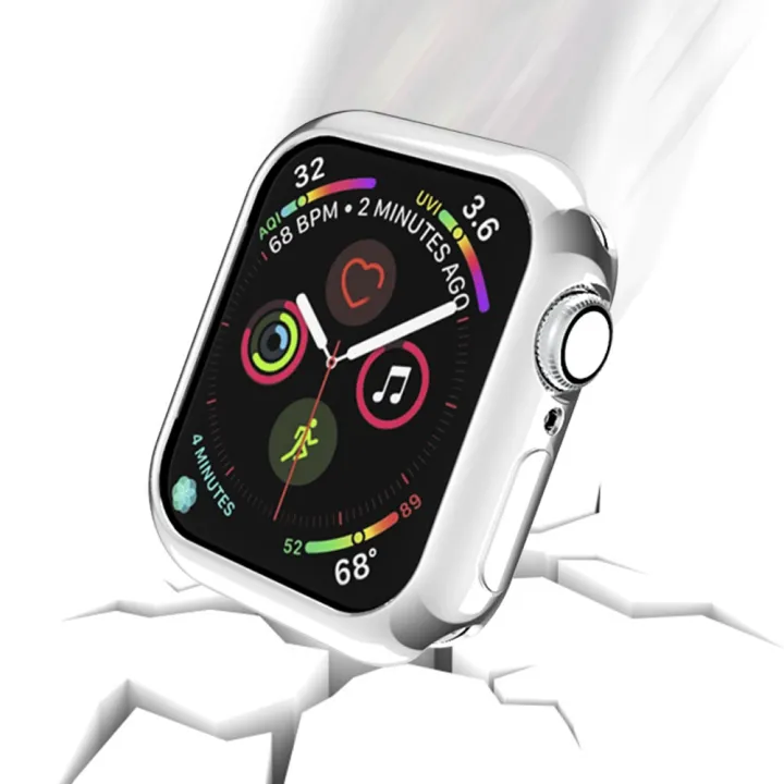 For%20Apple%20Watch%20Series%206%20&%20SE%20&%205%20&%204%2044mm%20Plating%20TPU%20Round%20Hole%20Hollowing%20Protective%20Case%20-%20Image%204