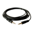 Stereo Audio Cable 3M Male to Male - Black. 