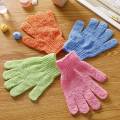 Shower Bath Gloves Exfoliating Skin Wash Spa Massage Body Scrubber. 
