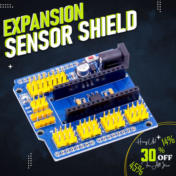 NANO I/O IO Expansion Sensor Shield Module For Arduino Nano | Daraz.com.bd