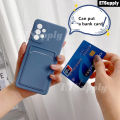 Wallet Phone Case for Realme Note 50 Liquid Silicone Protection Soft Silicone Realme Note 50 Back Card Case Convenient. 