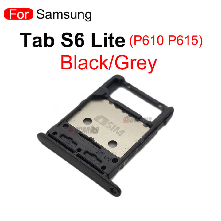 For%20Samsung%20Galaxy%20Tab%20S6%20Lite%20P610%20P615%20MicroSD%20Nano%20Sim%20Card%20Tray%20Slot%20Holder%20Replacement%20Parts%20-%20Image%204