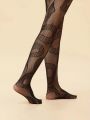 Snake Tights Women Anime Pantyhose Black Mesh Fishnet Stockings Harajuku Hosiery Large Lolita G Tights Gothic Clothes. 