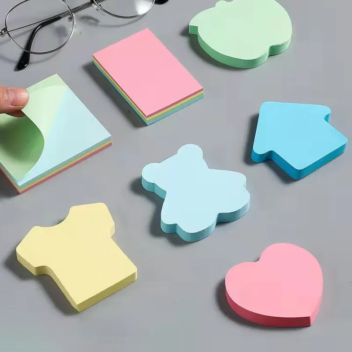 100Pcs%20Special-shaped%20Sticky%20Notes%20Self-adhesive%20Bookmarks%20Memo%20Pad%20Kawaii%20Stickers%20Creativity%20Cute%20Notepad%20Stickers%20Stationery%20-%20Image%204