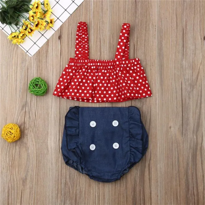 0-2T%20Summer%20Baby%20Clothes%20Set%20for%20Newborn%20Girls%20Outfits%202pcs%20Dot%20Suspender%20Top+Denim%20Bloomers%20Toddler%20Kids%20Infant%20Clothing%20Set%20-%20Image%203