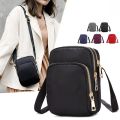 Women Bag Waterproof Shoulder Bag Crossbody Zipper Mobile Phone Lady Female Multifunction Handbag Wrist Purse Womens Pouch.