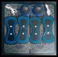 Ems Full Body Masseger and Ems Foot Masseger 2in 1 Combo 2 pieces macine 4 pads 1 footpad 2 chargig cable quick any pain relief. 