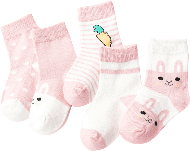 5Pcs/%20Set%20Cute%20Baby%20Boys%20Girls%20Socks%20Soft%20Cotton%20Breathable%20Ankle%20Socks%20-%20Image%205