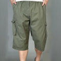 Cotton 3 Quarter Casual Pants For Men - Short Pant.