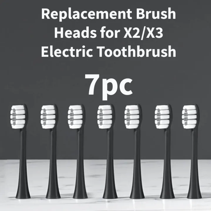 Replacement%20Brush%20Heads%20for%20X-2/X-3%20Electric%20Toothbrush%20-%20Soft%20DuPont%20Bristles%20-%20Black%20&%20White%20Edition%20-%20%5BPack%20of%203/5/7%5D%20-%20Image%206