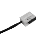 2X AUX Audio Cable Line Connector with Resistor 1.5M 12 Pin for E60 E61 E63 E64 E65 E66 E81 E82 E83 E87 E88 E90 E91.
