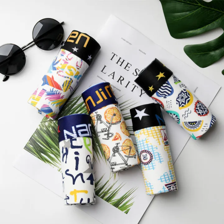 Nanjiren%20Men's%20Underwear%20Pure%20Cotton%20Boxer%20Brief%20Antibacterial%20Breathable%20Cotton%20Boxer%20Shorts%20Head%20Print%20Youth%20Shorts%20-%20Image%205