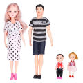 Dad Pregnant Mom Doll Family Doll Set Lovely Vivid Dad Pregnant Mom Son. 