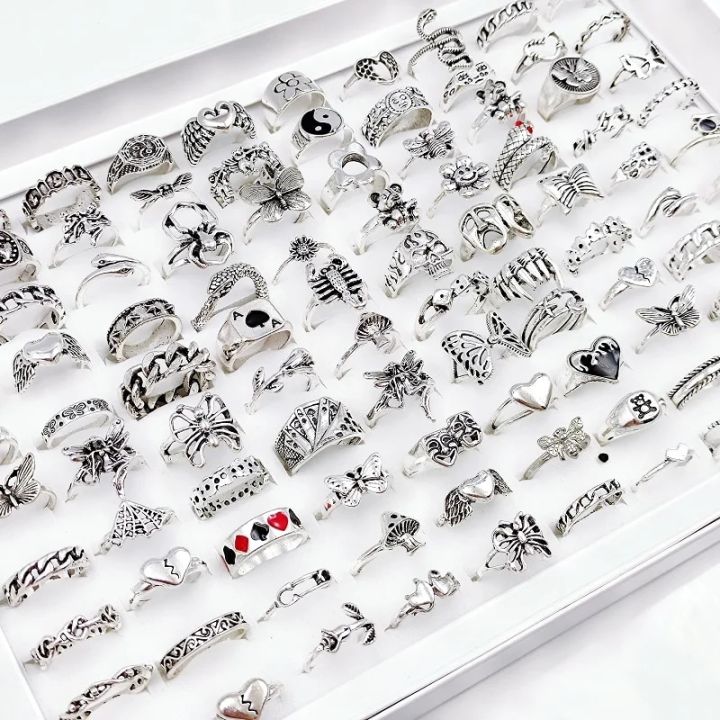 30Pcs/Lot%20Vintage%20Bohemian%20Rings%20for%20Women%20Girls%20Punk%20Hip%20Hop%20Butterfly%20Heart%20Flowers%20Skull%20Snake%20Finger%20Ring%20Set%20Jewelry%20Gift%20-%20Image%202