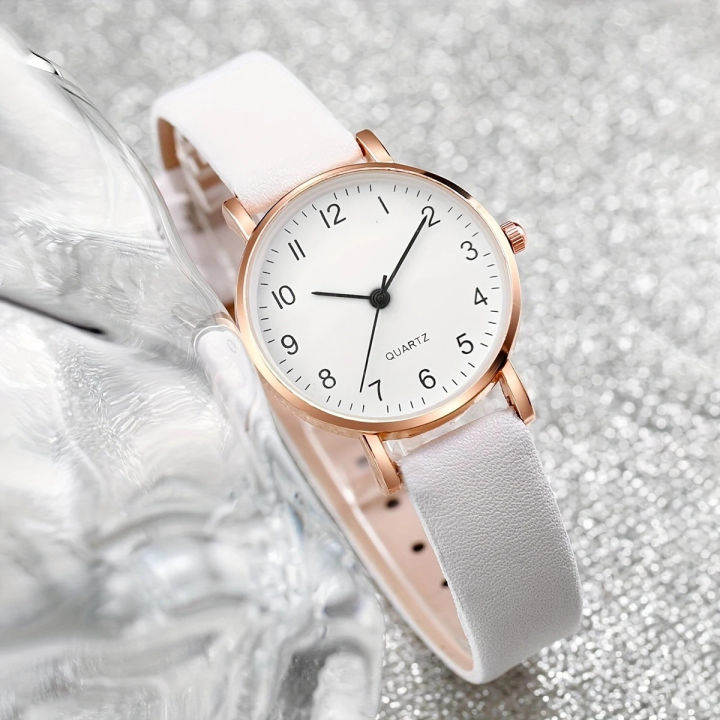 White Diamond Bracelet Watch Luxury Women's Jewelry Wristwatch Elegant Timepiece