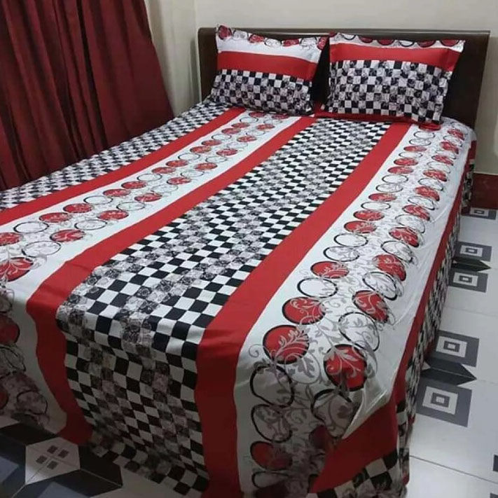 Luxurious%20Cotton%20King%20Size%20Bed%20Sheet%20Set:%20Multicolor%20Print,%20Includes%20Two%20Pillows%20and%20Pillow%20Covers%20-%20Transform%20Your%20Bedroom%20into%20a%20Haven%20of%20Comfort%20-%20Image%203
