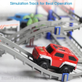 33 Pieces High Speed Simulation Rail Car Track Speed Cornering Set For Real Operation. 