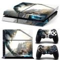 Anime Final Fantasy Decals Skin Sticker For PS4 PlayStation + 2 Controllers Skin. 