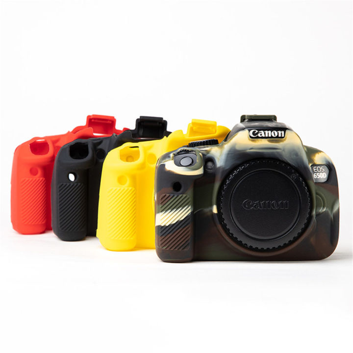 Soft Silicone Armor Body Case For Canon EOS 600D 650D 700D