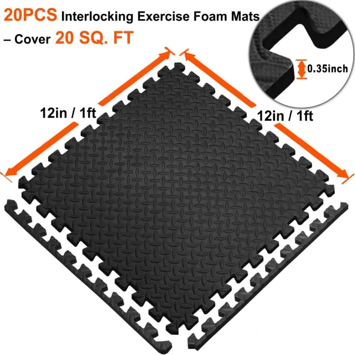 Grain%20Non-slip%20Sports%2030*30cm%20Floor%20Fitness%20Gym%20Protection%20Mat%20Thicken%20Yoga%20Workout%20Rug%20Shock%20Splicing%20Mat%20Leaf%20Room%20-%20Image%205