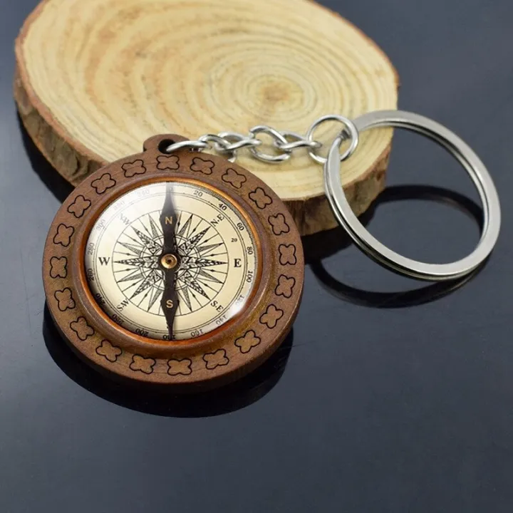 Vintage%20Jewelry%20Nautical%20Compass%20Wooden%20Keychain%20Glass%20Cabochon%20Mariner's%20Compass%20Photo%20Keyring%20for%20Sailing%20Boating%20Key%20Chain%20-%20Image%202