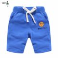 Solid Kids Trousers Children Pants For Baby Boys Summer Beach Loose Shorts Kids Clothing Sports Shorts Retail size2-12T. 