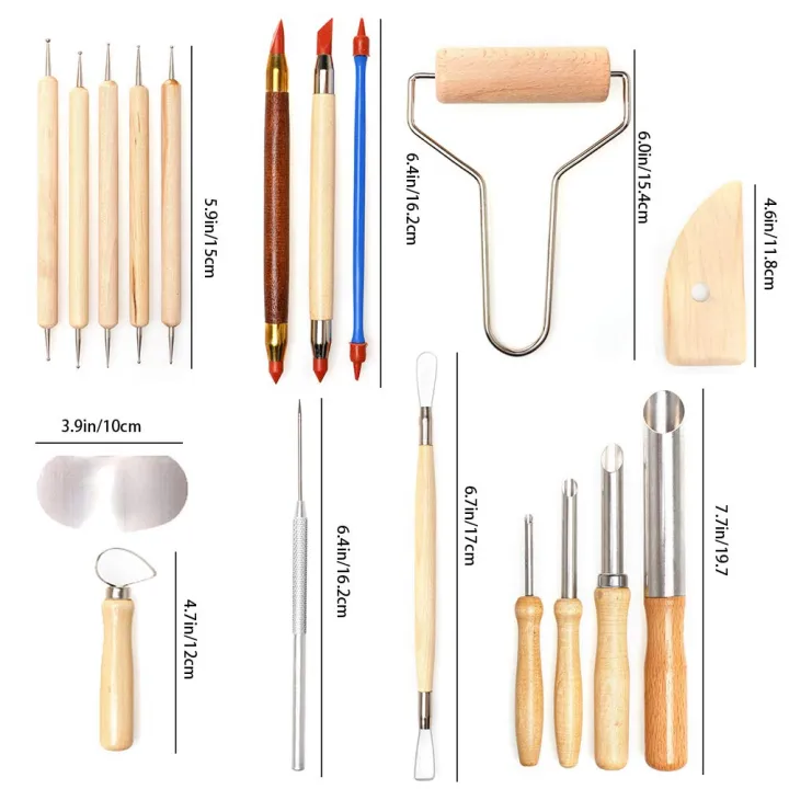 Delicate%20product%2061PCS%20Ceramic%20Clay%20Tools%20Set%20Polymer%20Clay%20Tools%20Pottery%20Tools%20Set%20Wooden%20Pottery%20Sculpting%20Clay%20Cleaning%20Tool%20Set%20-%20Image%204