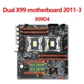 X99 Motherboard LGA 2011-3 Support Dual CPU DDR4 Support 8X32G Memory for LGA 2011-3 Xeon E5 Series. 