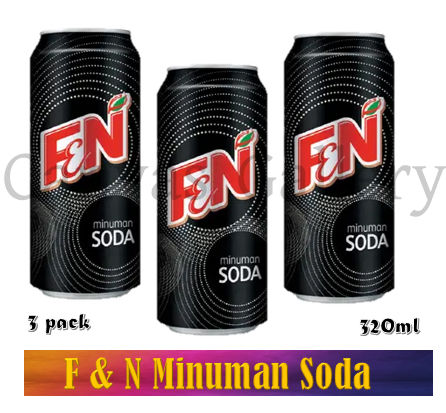 F&N Soda Can 320ml (UAE) - 3pack | Daraz.com.bd